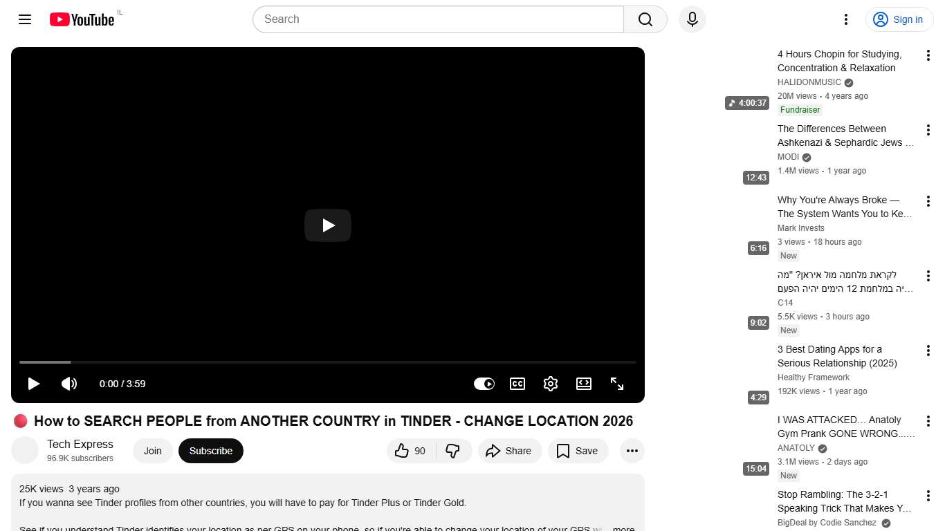 🔴 How to SEARCH PEOPLE from ANOTHER COUNTRY in TINDER - CHANGE LOCATION 2026 - YouTube